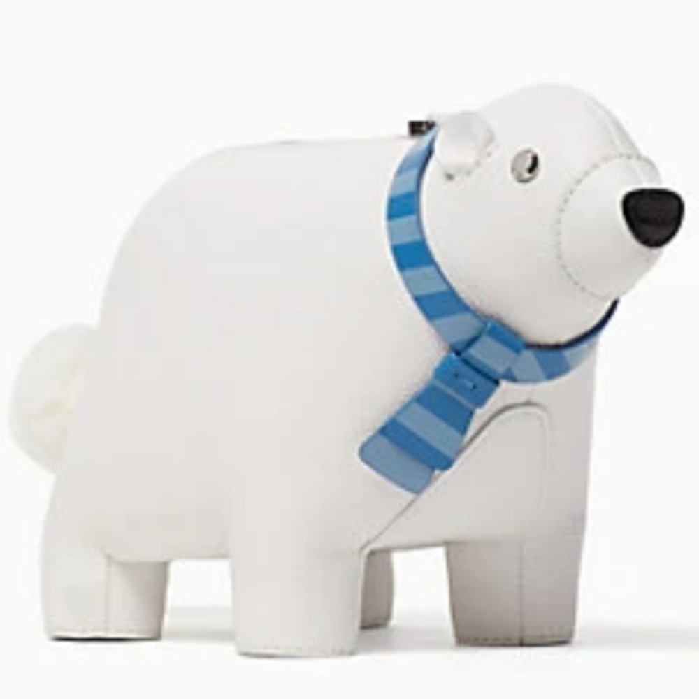 KATE SPADE Artic Friends Polar Bear Crossbody - Picture 1 of 10